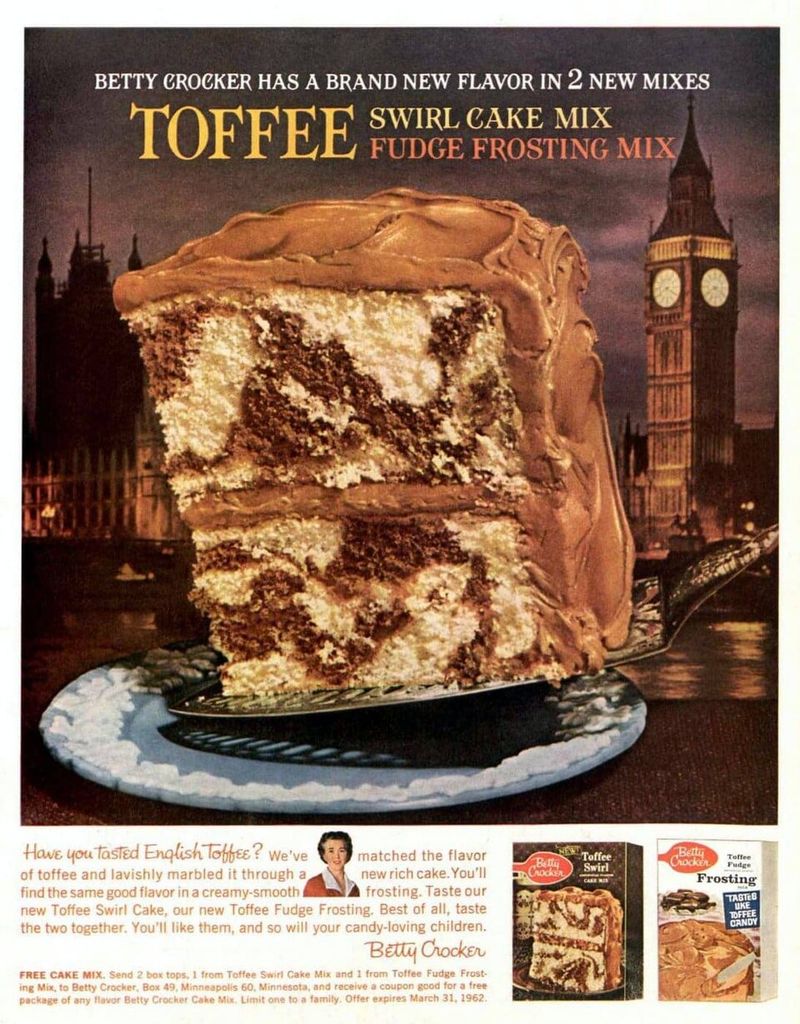 Betty Crocker Toffee Swirl Cake Mix