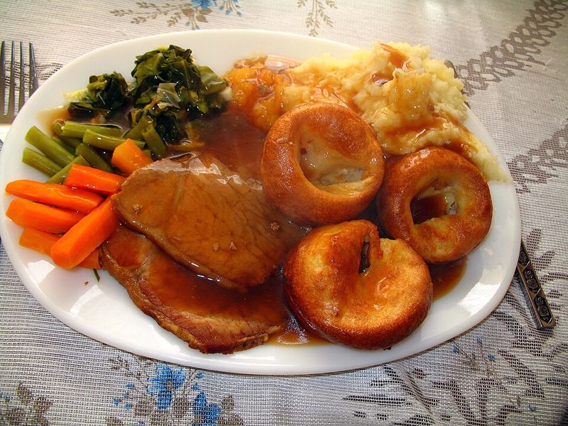 Sunday Roast With Yorkshire Pudding