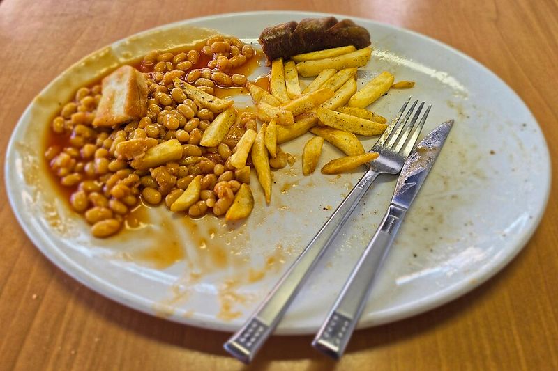 Leaving A Bit Of Food In China