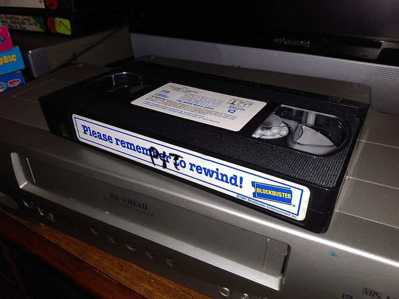 VHS Rental Tapes