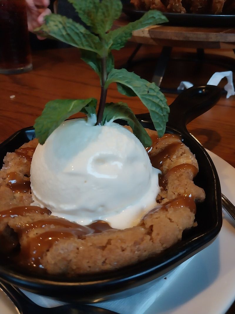 Skillet Chocolate Chip Cookie