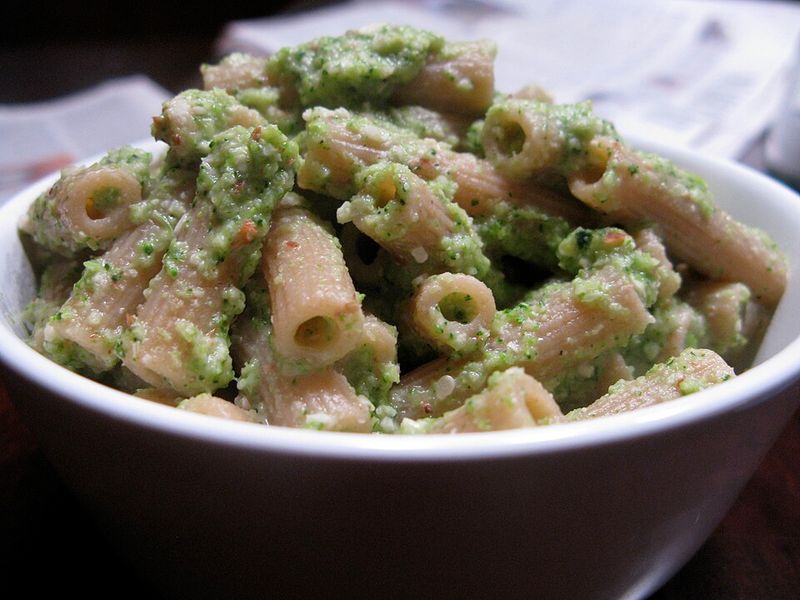Whiz Broccoli Into A Family-Favorite Pesto Then Toss With Pasta