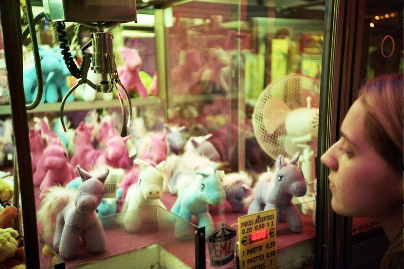 Unicorn Plushes In Claw Machines