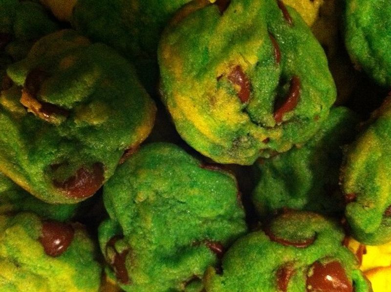 Classic Mint Chocolate Chip Cookies