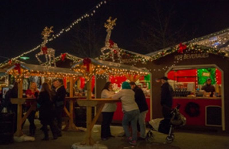 Christmas Village in Baltimore (Maryland)