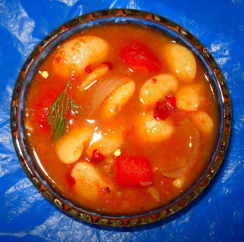 Greek Fasolada (White Bean Soup)