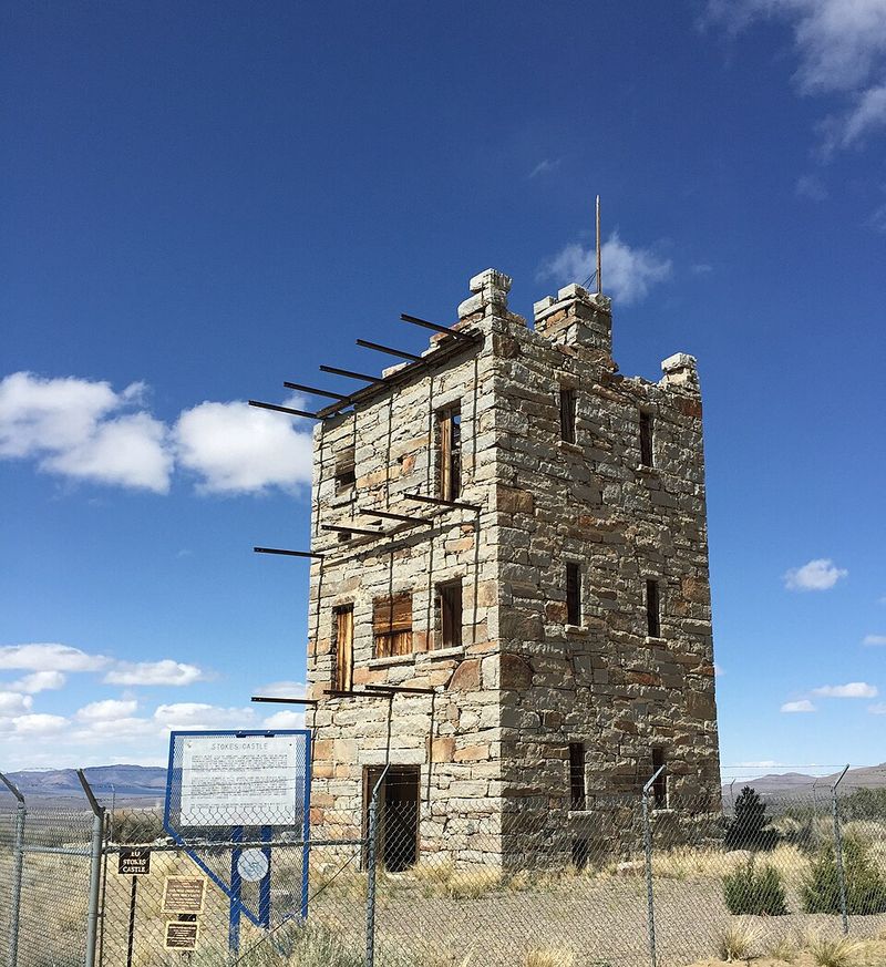 Stokes Castle Standing Tall