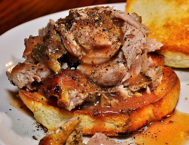 Carolina Style Pork Sandwiches