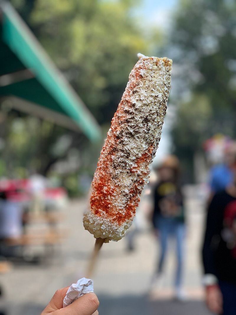 Corn On The Cob Elote-Style