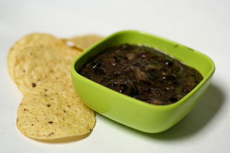 Black Bean Dip With Chips