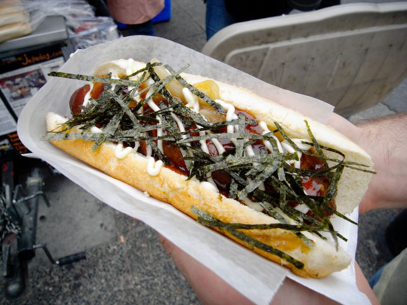 Japadog Terimayo-Style Hot Dog