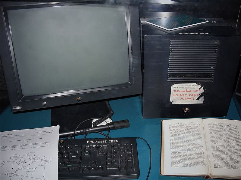 First Web Server At CERN