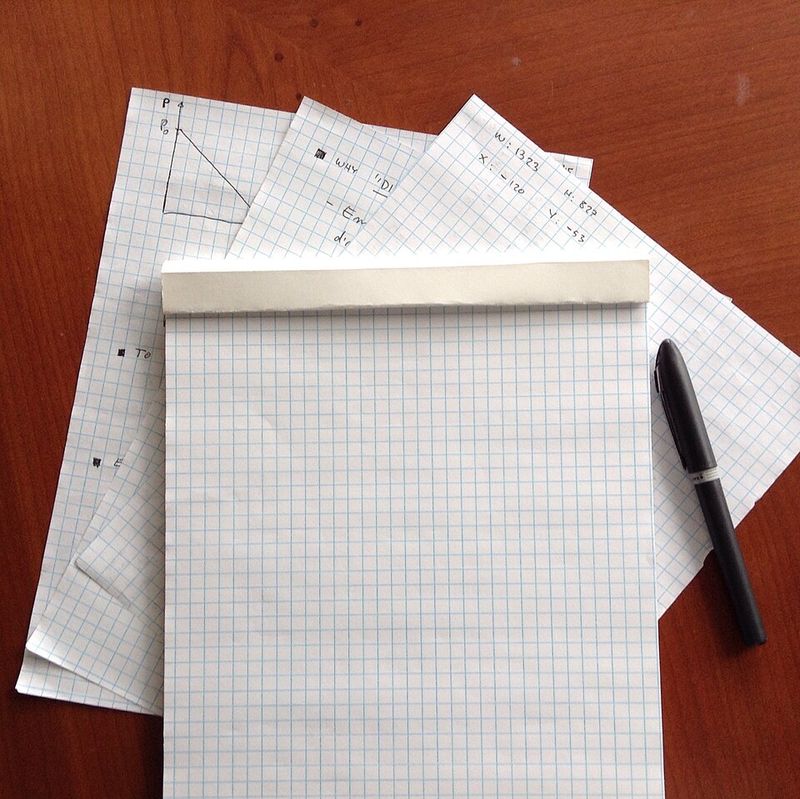 Paper Notepads and Pens