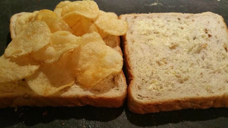 Crisps With Sandwiches