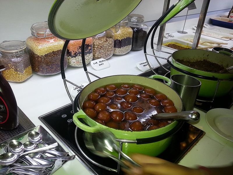 Gulab Jamun (Indian Milk-Syrup Balls)