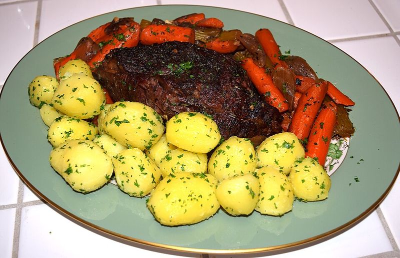 Pot Roast with Carrots and Potatoes