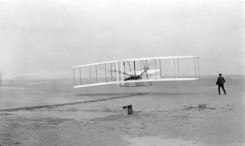 First Flight Of The Wright Flyer (1903)