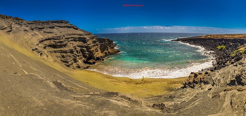 Papakōlea (Green Sand Beach), Hawaiʻi Island
