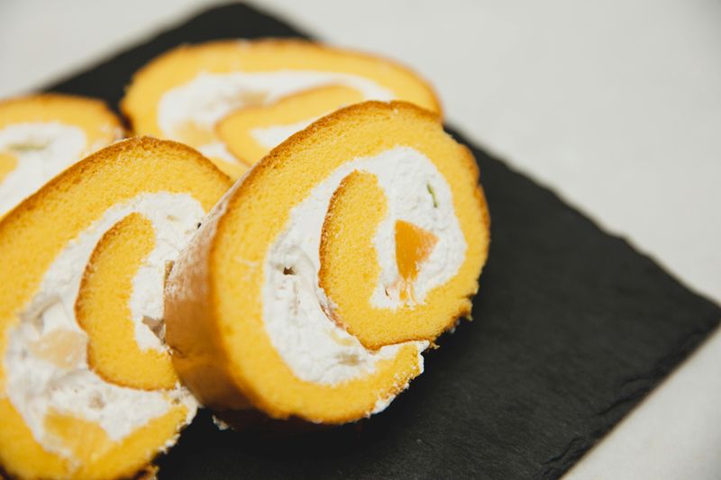 Pumpkin Roll Cake