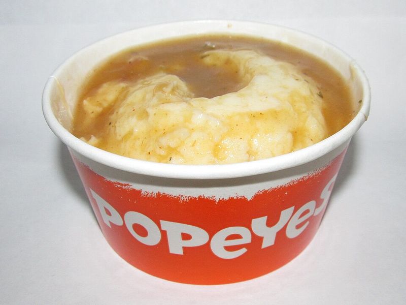 Fast-Food Style Mashed Potatoes And Gravy