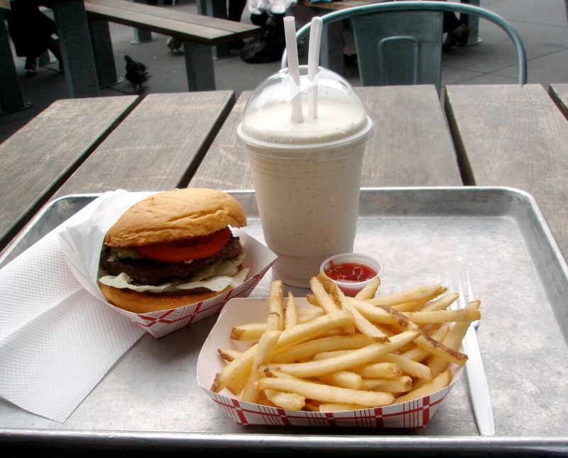 Fries In Milkshakes