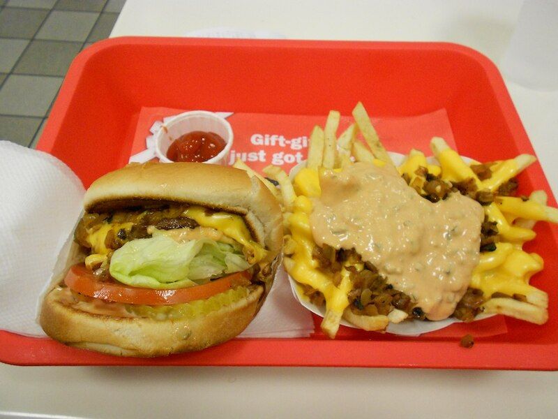 In-N-Out Animal Style Burger
