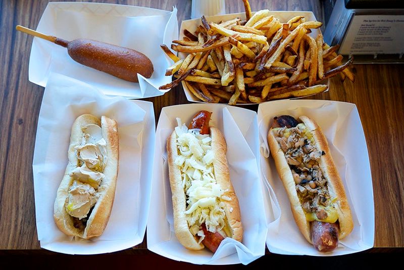 Foie Gras And Truffle Gourmet Hot Dogs