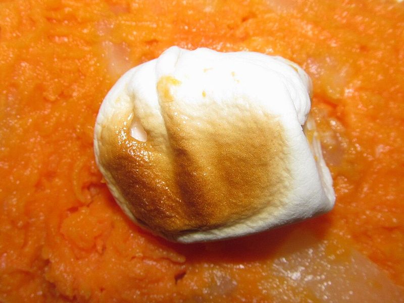 Sweet Potato Bites with Marshmallow