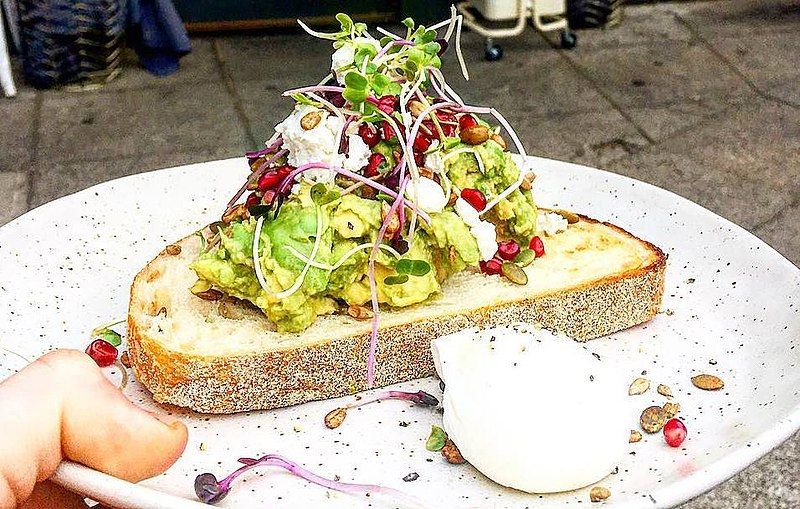 Avocado Toast (on Whole-Grain Bread)