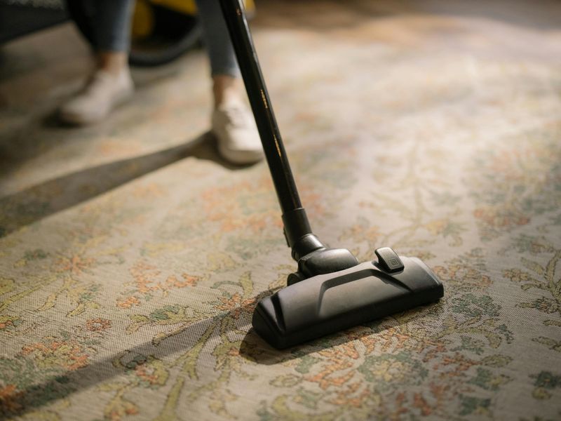 Vacuuming Carpets