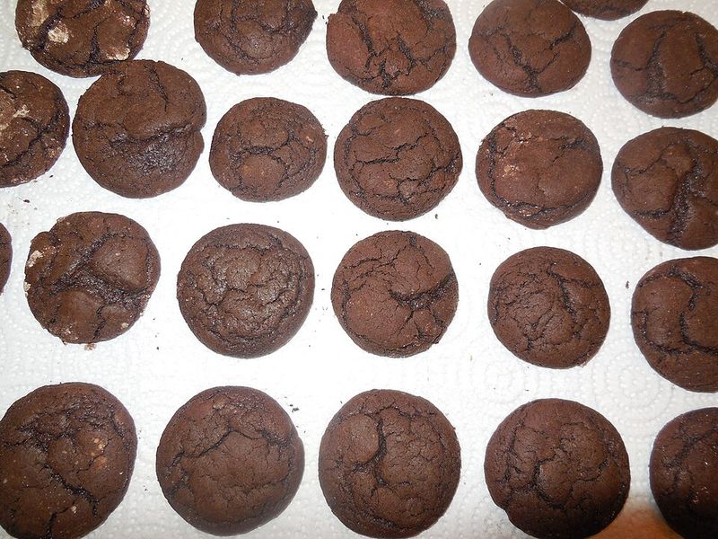 Peppermint Chocolate Cookies
