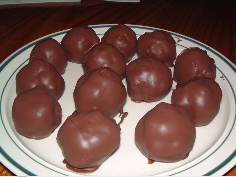 No Bake Chocolate Balls