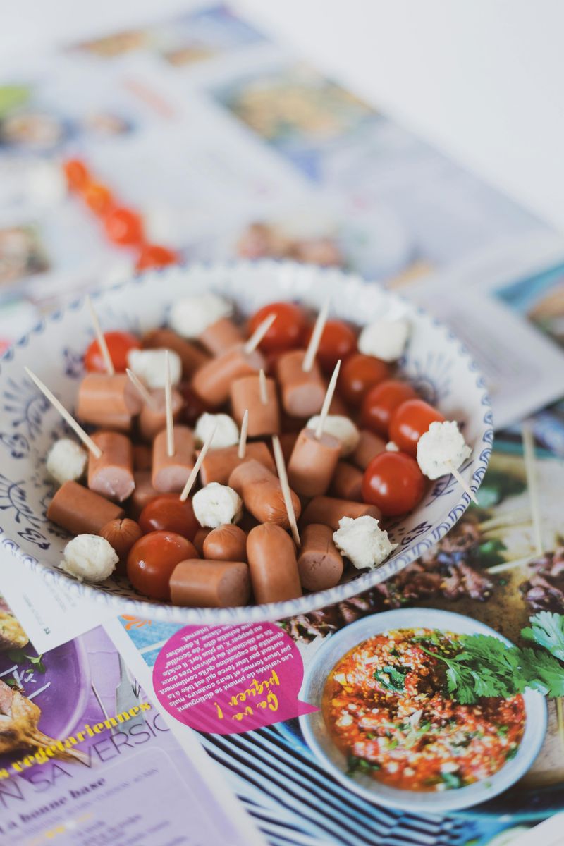 Mini Caprese Skewers