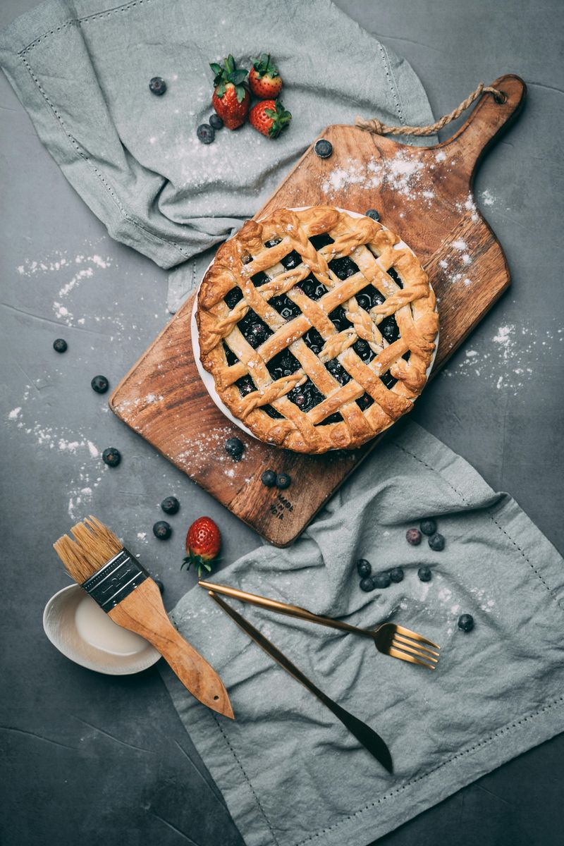 Blueberry Lemon Slab Pie