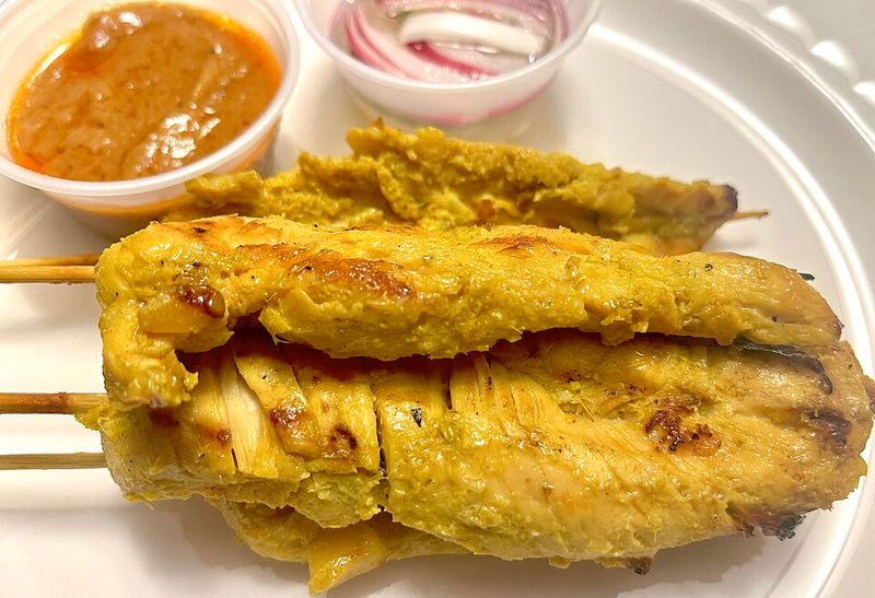 Peanut Butter Chicken Satay