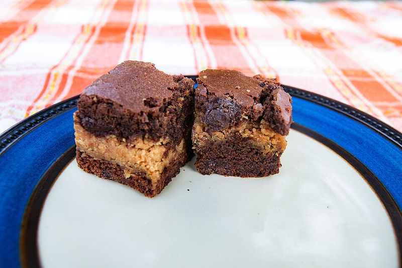 Peanut Butter Brownies