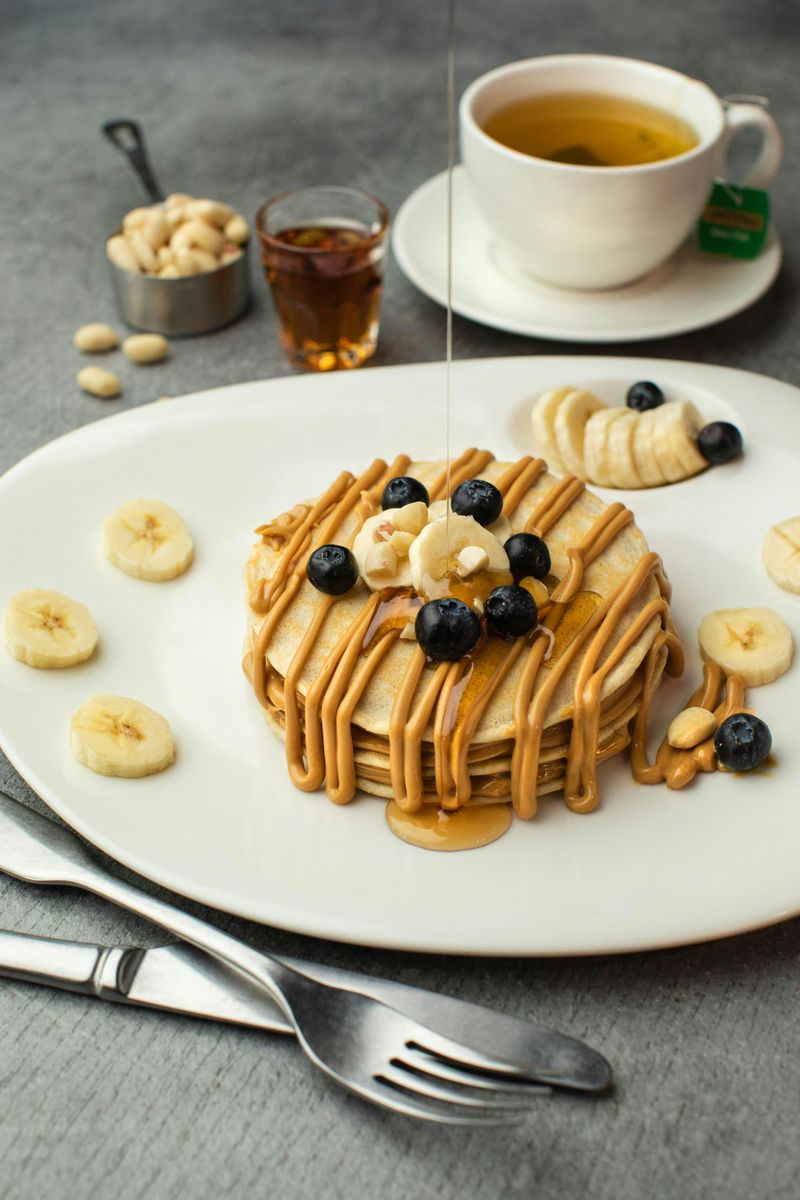 Peanut Butter Banana Pancakes