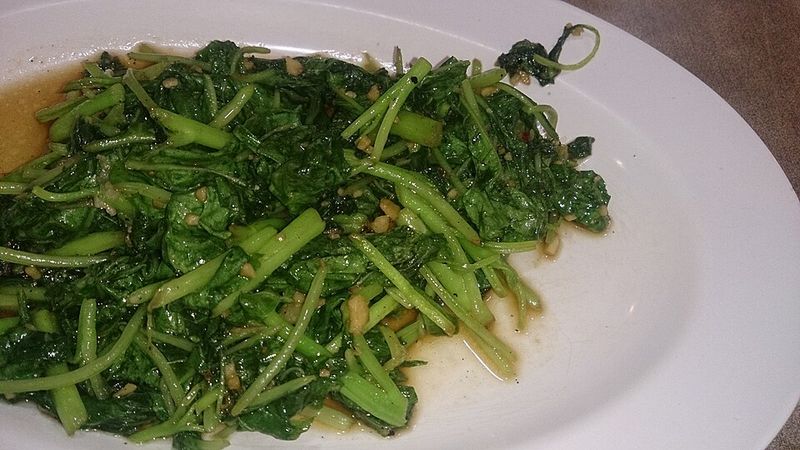 Sauteed Garlic Spinach