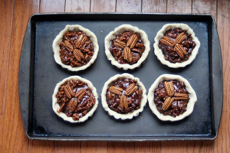 Chocolate Pecan Tarts