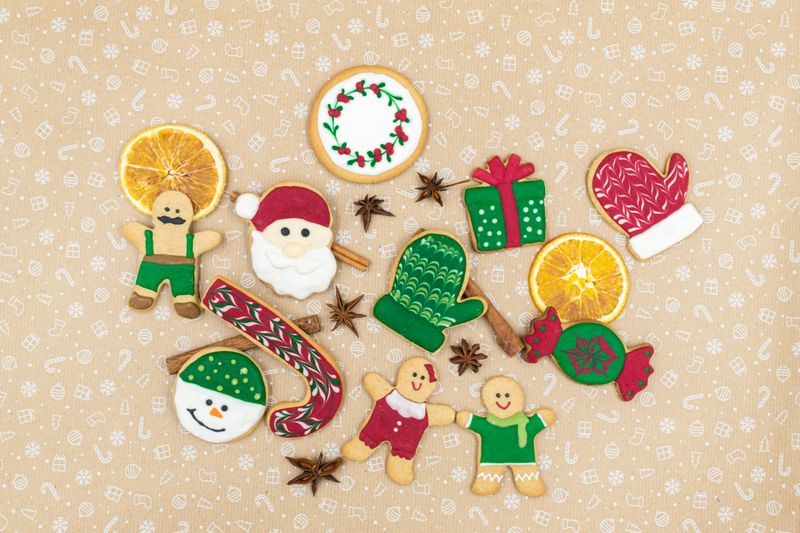 Festive Cut-Out Christmas Sugar Cookie Spread