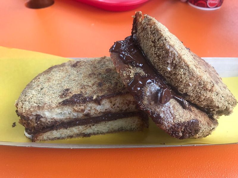 Gingerbread S'mores Sandwiches