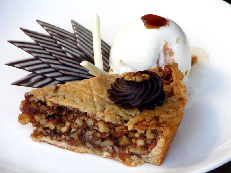 Date And Walnut Pie