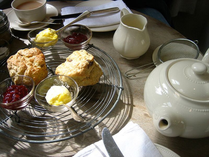 Afternoon Tea With Scones