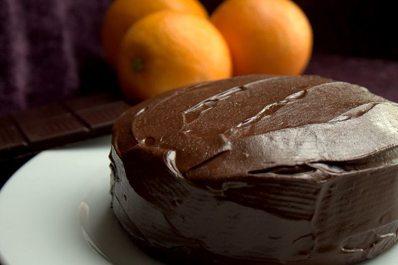 Chocolate And Orange Sponge Cake