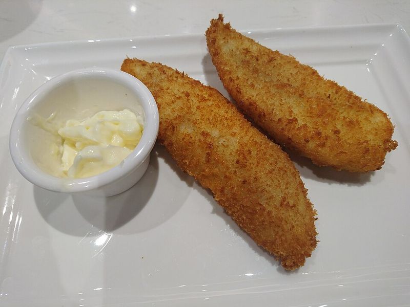 Potato Chip-Crusted Fish Fillets