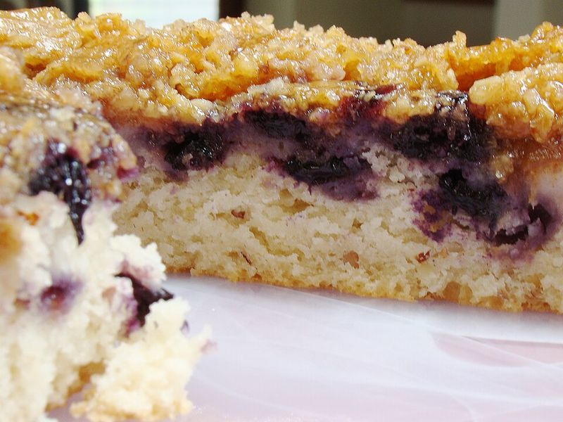Blueberry Cream Cheese Coffee Cake