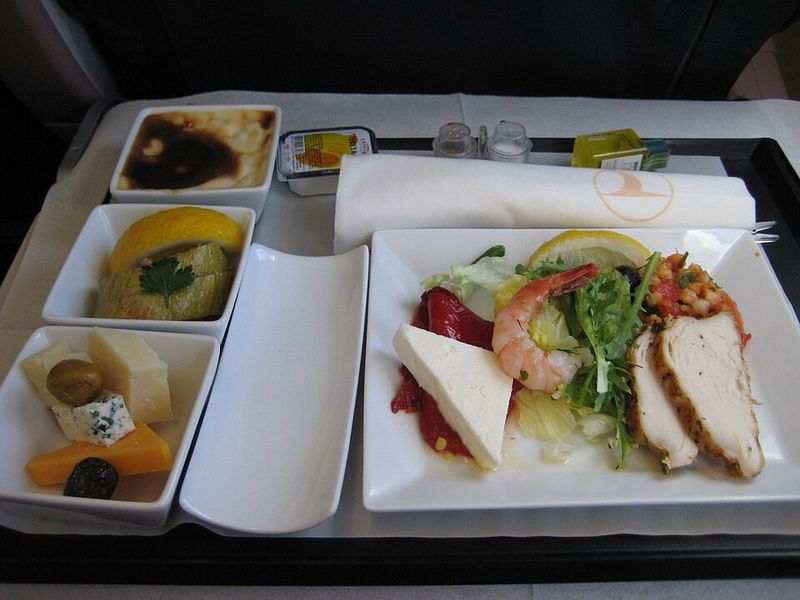 Turkish Airlines Business Class Appetizer Artistry