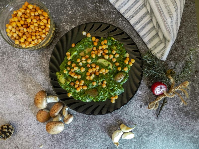 Chickpea And Spinach Stew