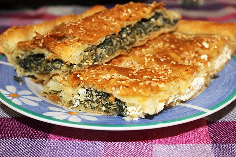 Spinach Feta Crescent Spirals