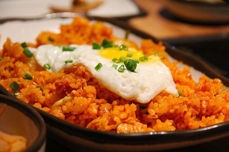 Kimchi Fried Rice (Kimchi-bokkeumbap)